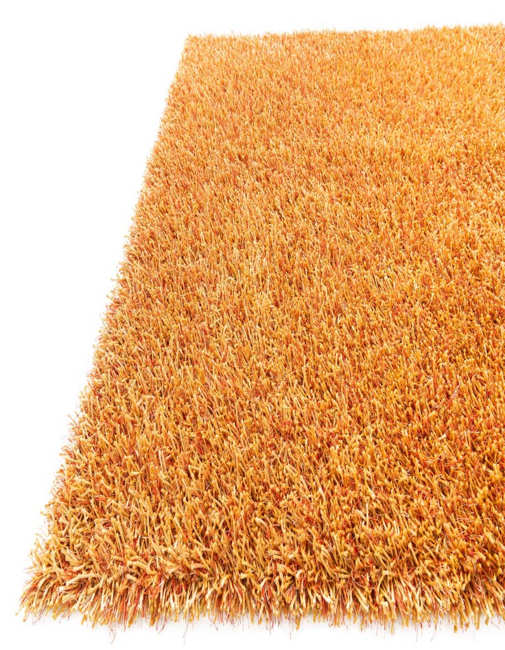 Detail image of 5' 6 x 7' 10  Hand Knotted Two-Tone Shag Rug