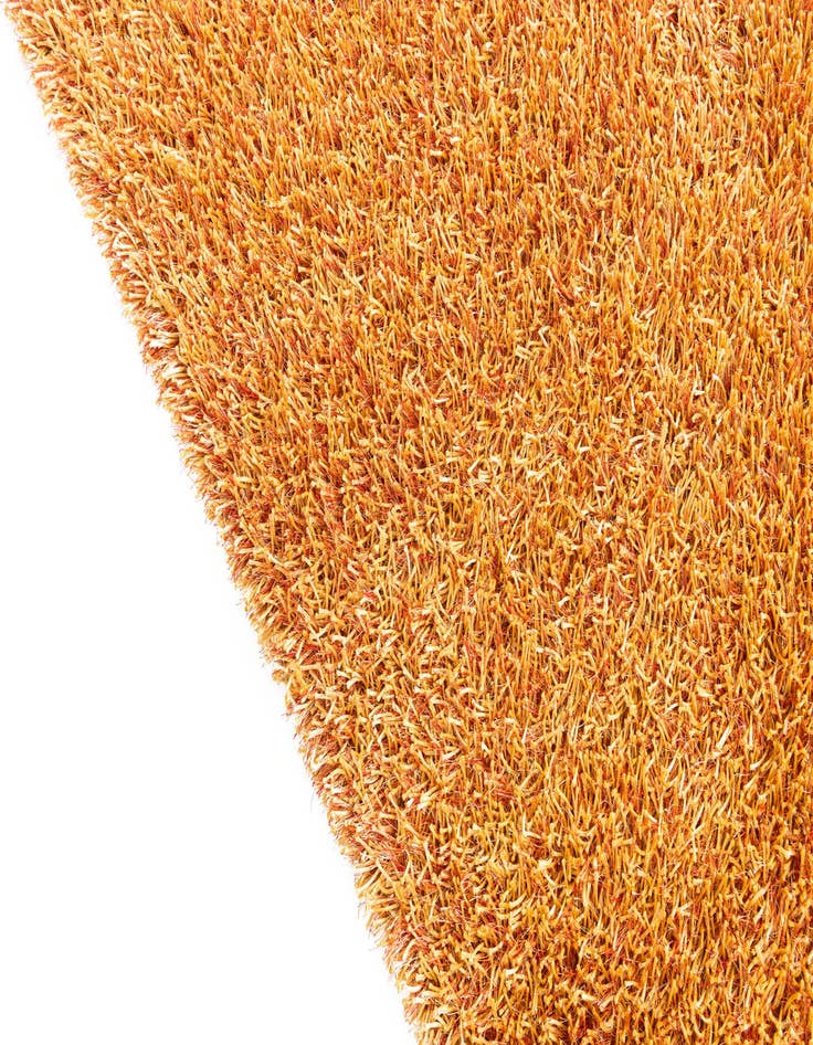 Detail image of 5' 6 x 7' 10  Hand Knotted Two-Tone Shag Rug