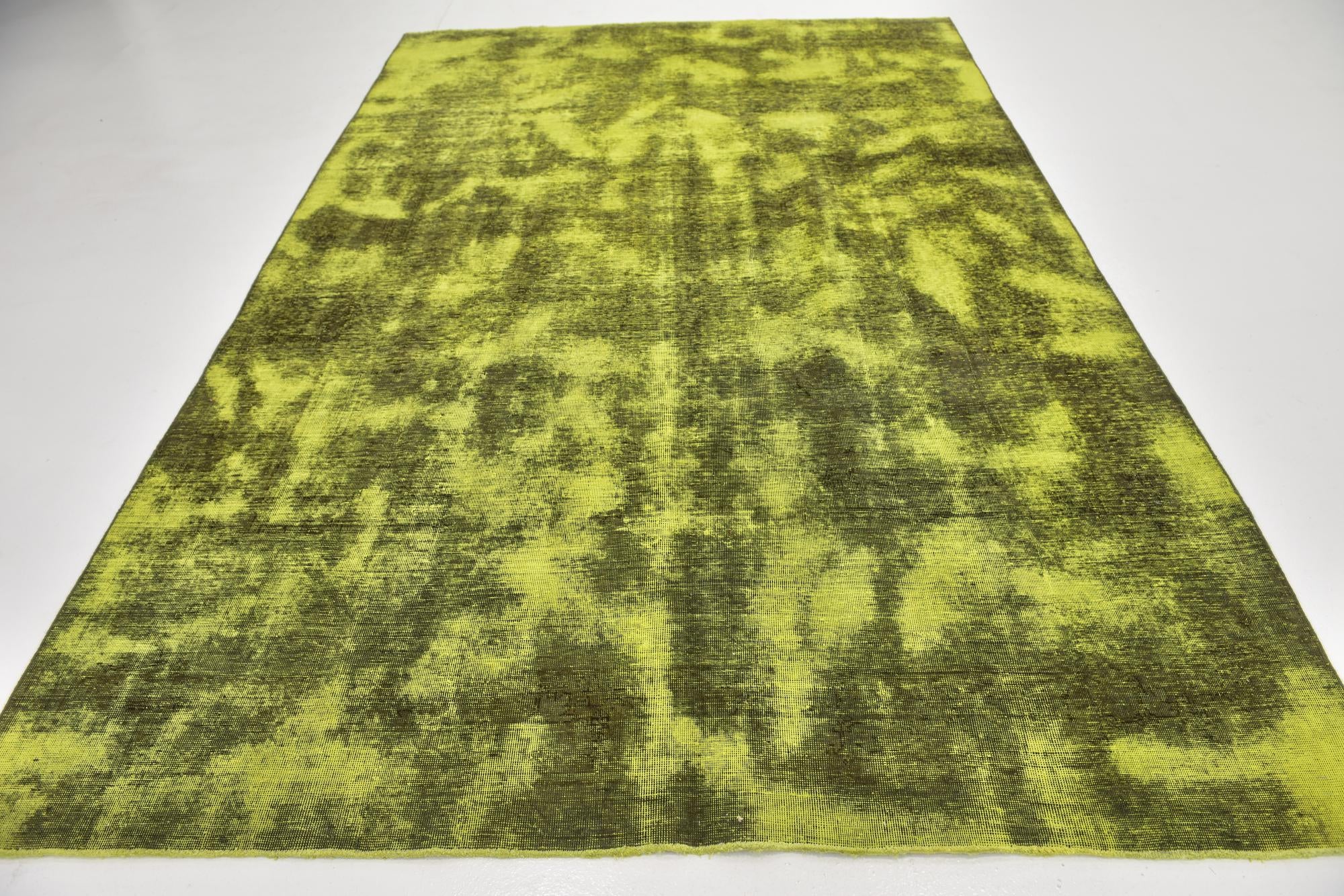 210cm x 305cm anudado a mano Ultra Vintage Alfombra Persa Lana