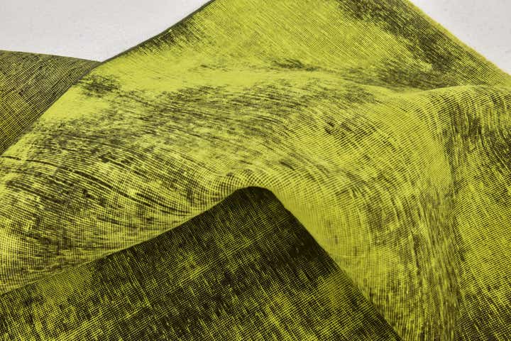 210cm x 305cm anudado a mano Ultra Vintage Alfombra Persa Lana