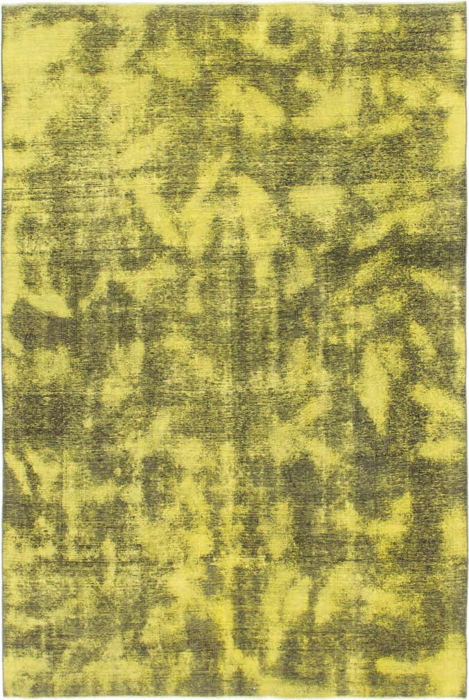 210cm x 305cm anudado a mano Ultra Vintage Alfombra Persa Lana