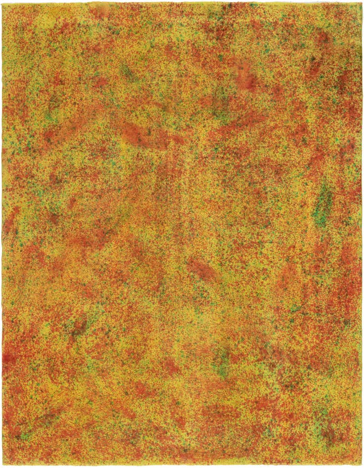 Detail image of 9' x 12' 2 Hand Knotted Ultra Vintage Persian Wool Rug