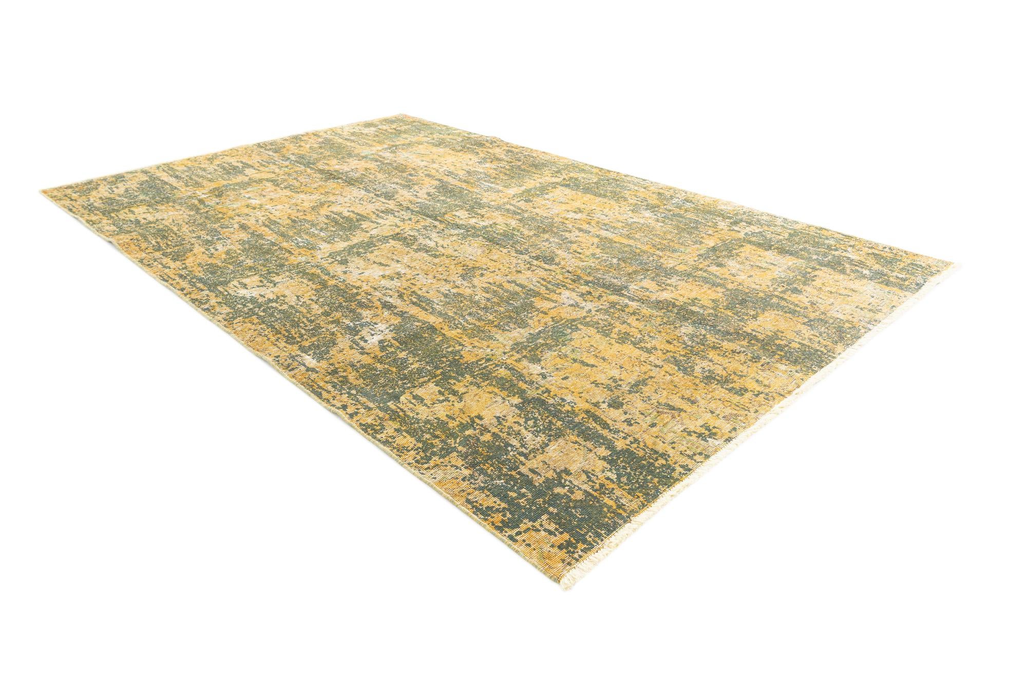 6' 6 x 10' Hand Knotted Ultra Vintage Persian Wool Rug