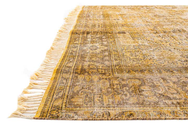 9' 3 x 12' 8 Hand Knotted Ultra Vintage Persian Wool Rug