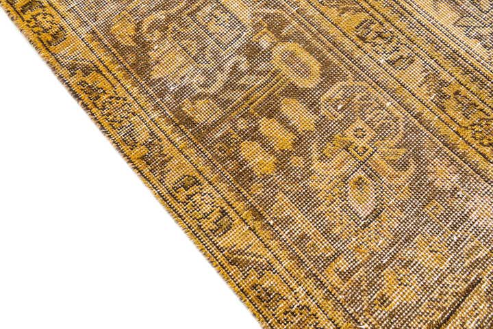 9' 3 x 12' 8 Hand Knotted Ultra Vintage Persian Wool Rug
