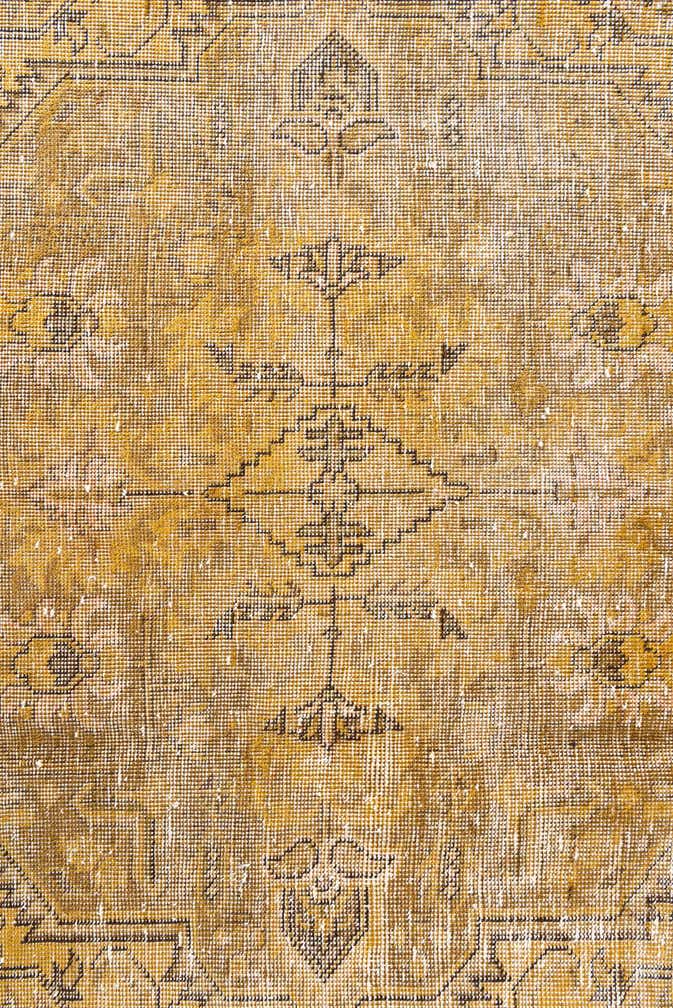 9' 3 x 12' 8 Hand Knotted Ultra Vintage Persian Wool Rug