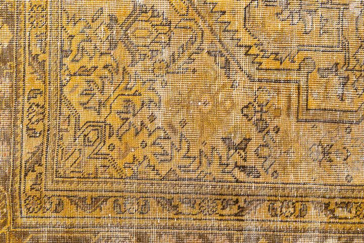 9' 3 x 12' 8 Hand Knotted Ultra Vintage Persian Wool Rug
