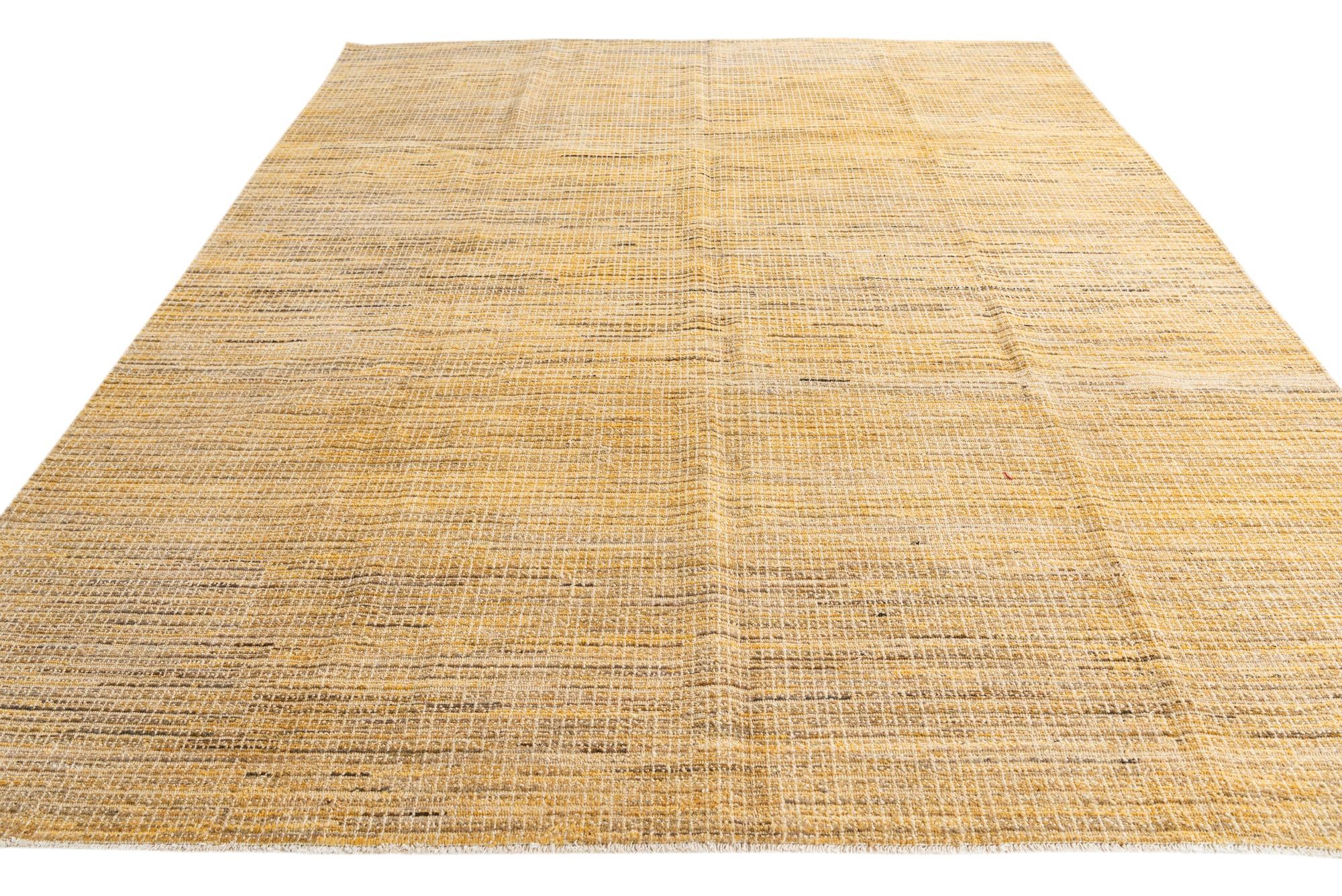 8' 10 x 11' 10 Hand Knotted Ultra Vintage Persian Wool Rug