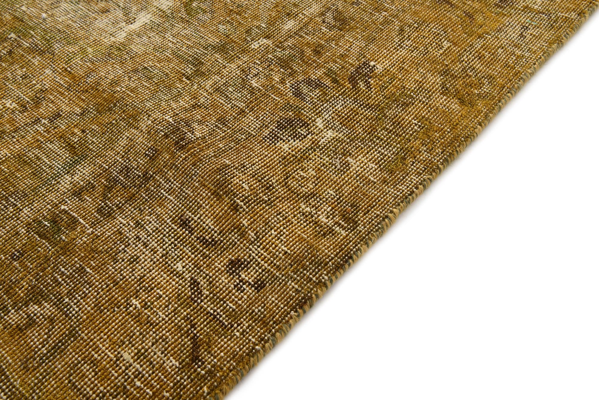 9' x 12' 4 Hand Knotted Ultra Vintage Persian Wool Rug