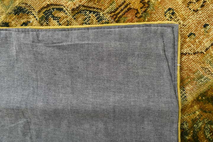 9' 2 x 10' 8 Hand Knotted Ultra Vintage Persian Wool Rug