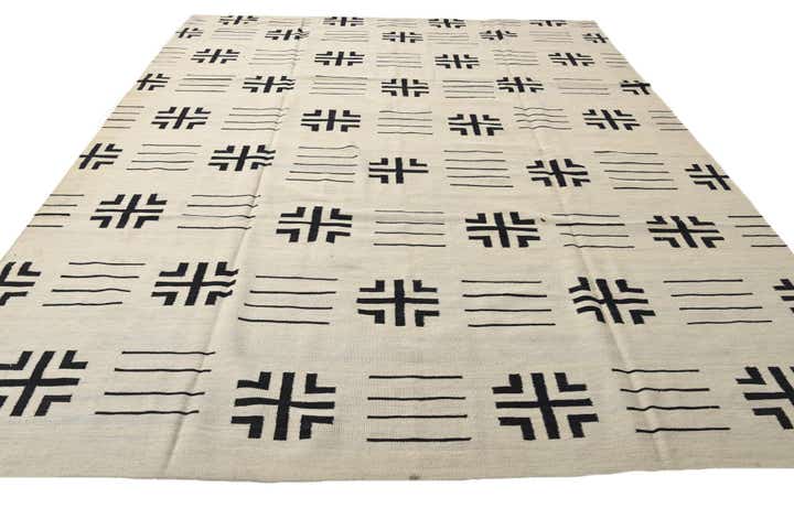 6' 10 x 10' 1 Hand Knotted Ultra Vintage Persian Wool Rug
