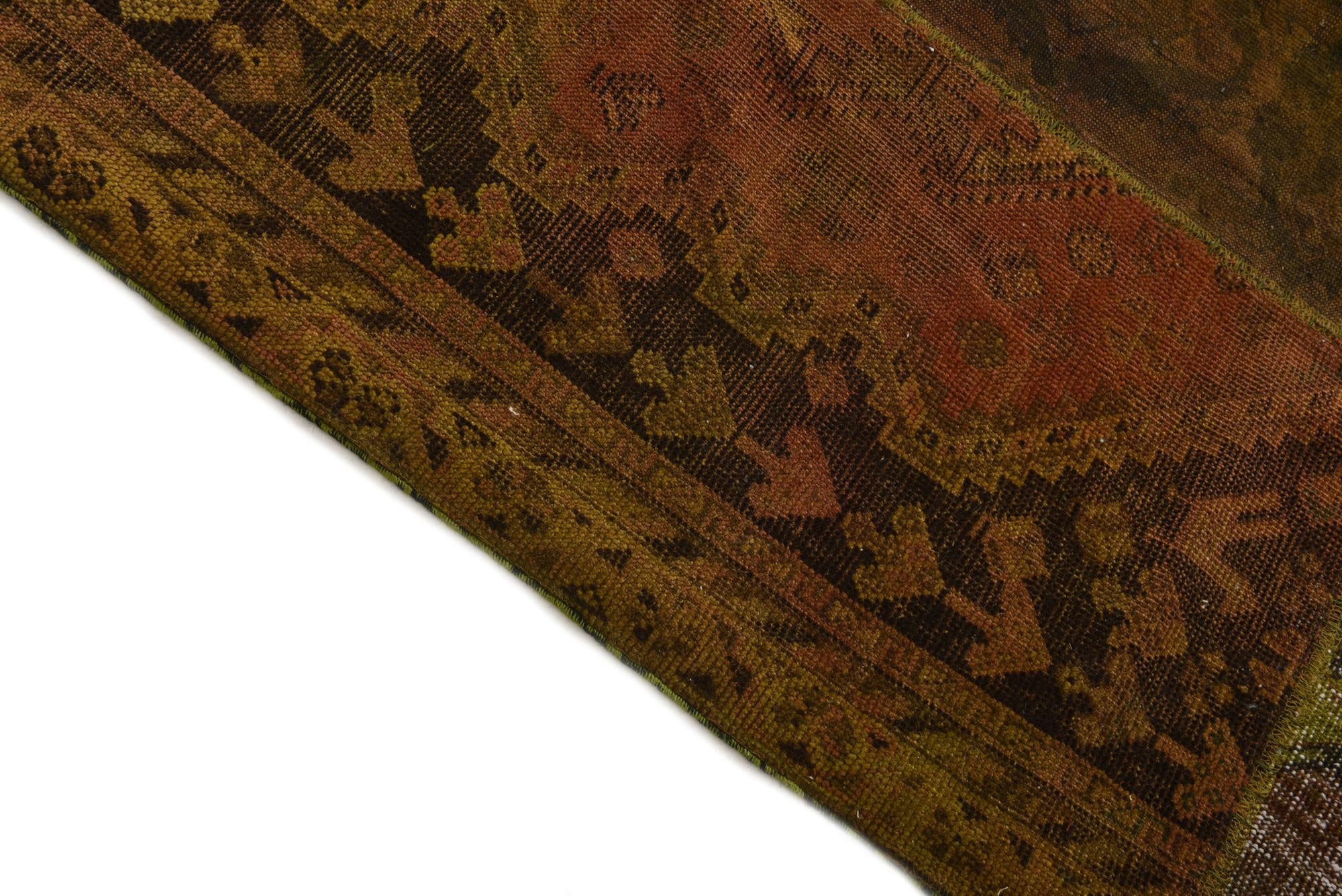 9' 11 x 13' 2 Hand Knotted Ultra Vintage Persian Wool Rug