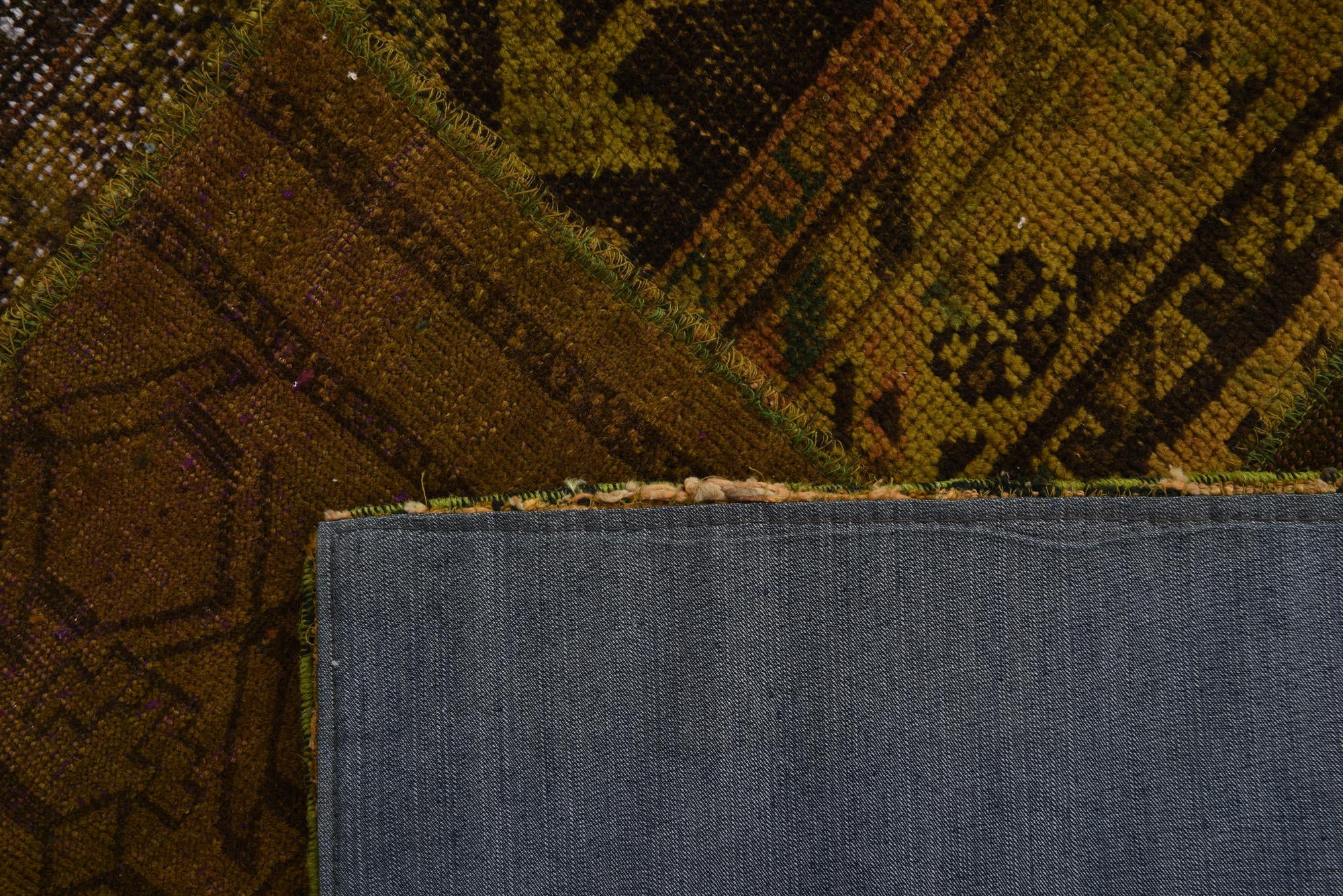 9' 11 x 13' 2 Hand Knotted Ultra Vintage Persian Wool Rug