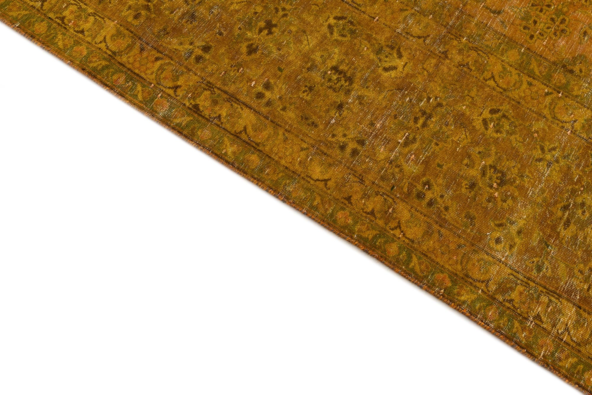9' 9 x 12' 5 Hand Knotted Ultra Vintage Persian Wool Rug