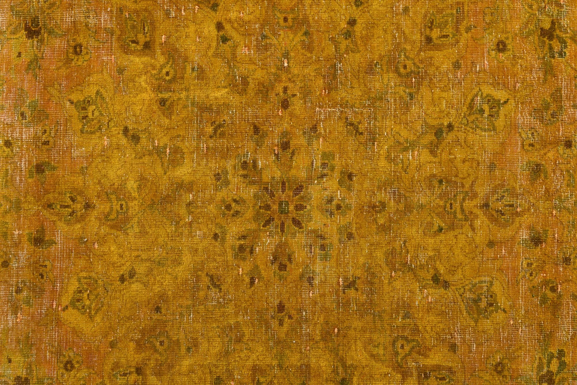 9' 9 x 12' 5 Hand Knotted Ultra Vintage Persian Wool Rug