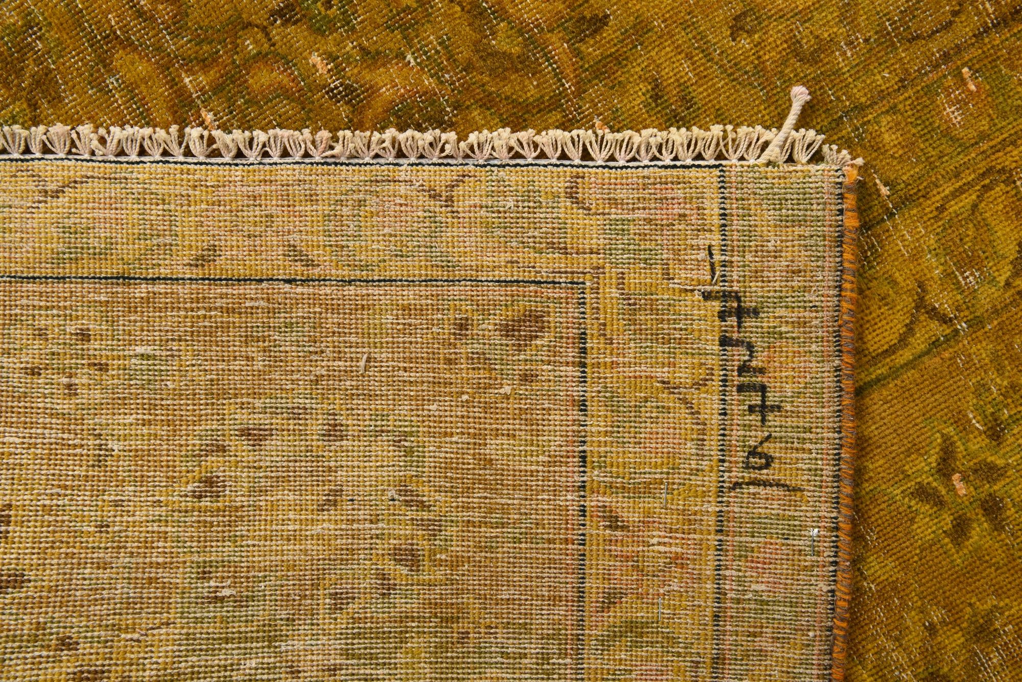 9' 9 x 12' 5 Hand Knotted Ultra Vintage Persian Wool Rug