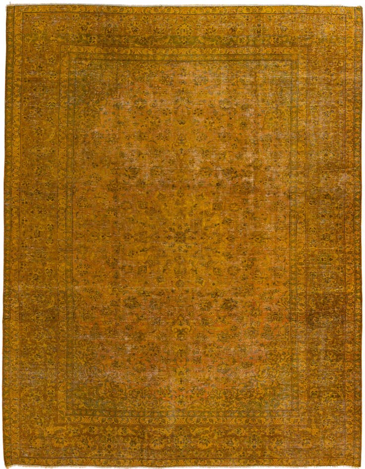 Detail image of 9' 9 x 12' 5 Hand Knotted Ultra Vintage Persian Wool Rug