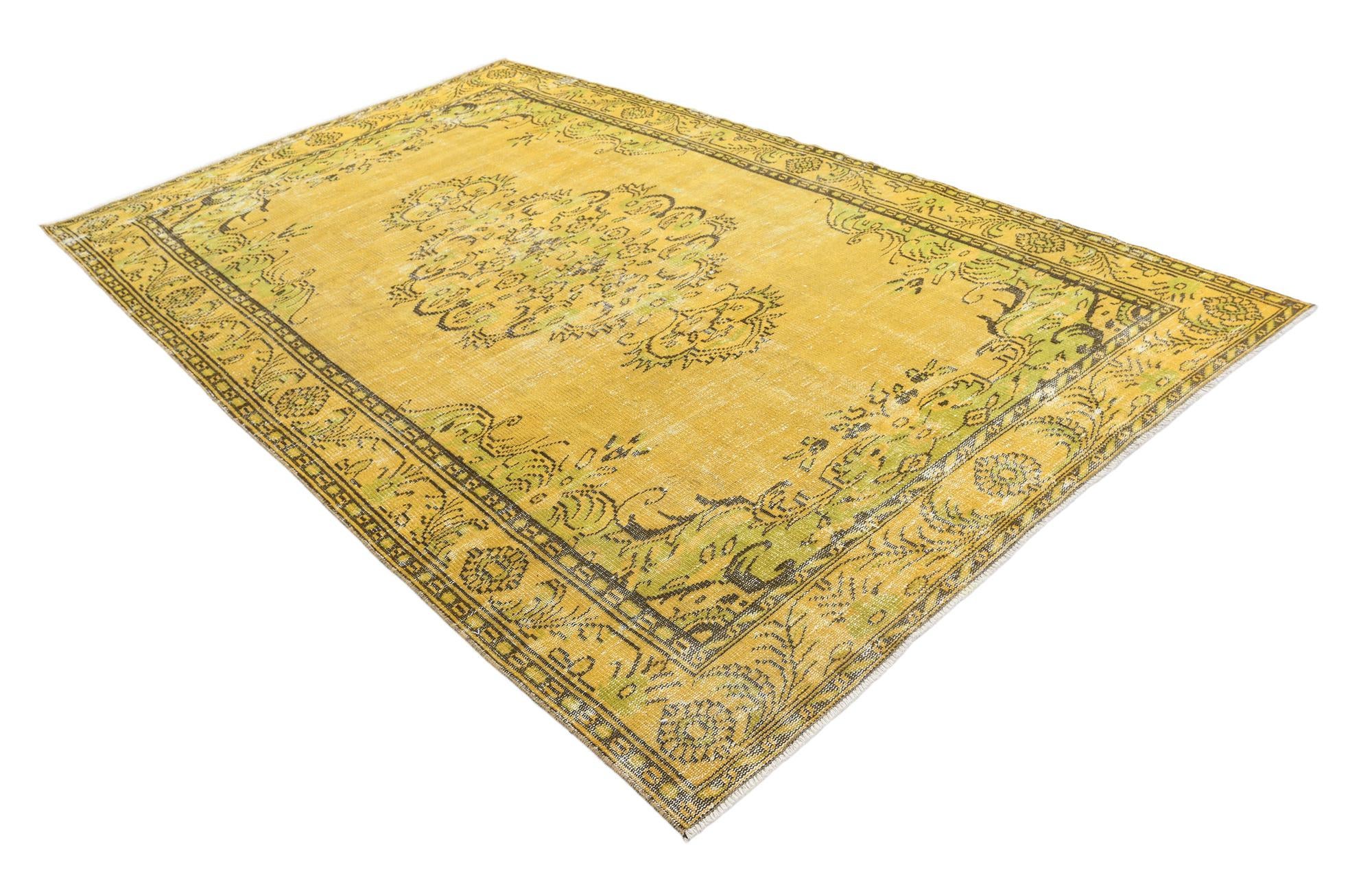6' x 10' Ultra Vintage Wool Rug