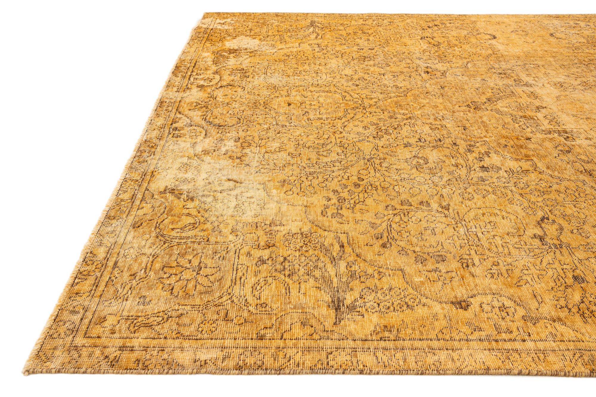 7' 8 x 10' 6 Hand Knotted Ultra Vintage Persian Wool Rug