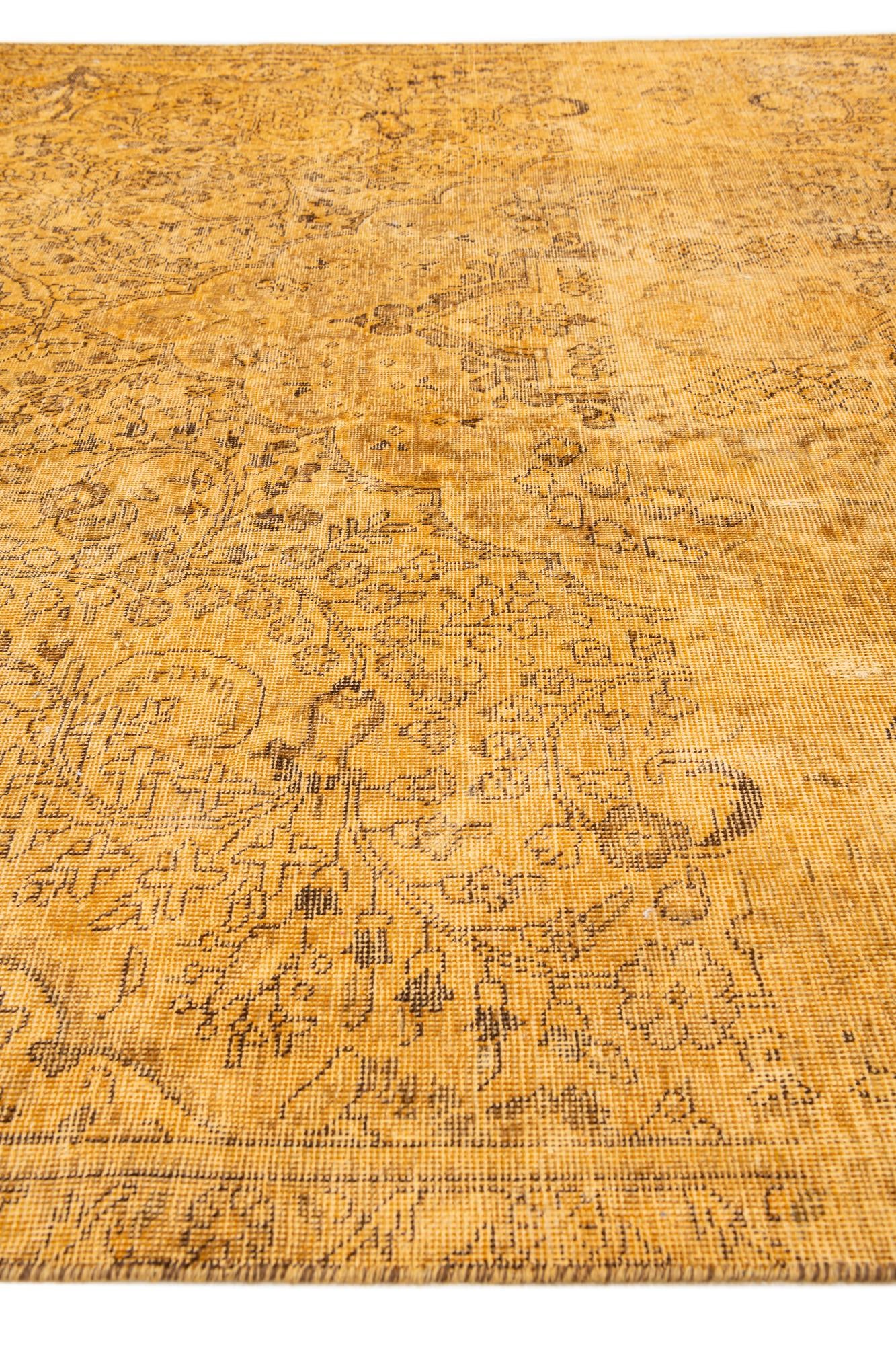 7' 8 x 10' 6 Hand Knotted Ultra Vintage Persian Wool Rug