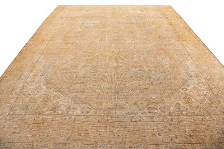 10' x 12' 2 Hand Knotted Ultra Vintage Persian Wool Rug