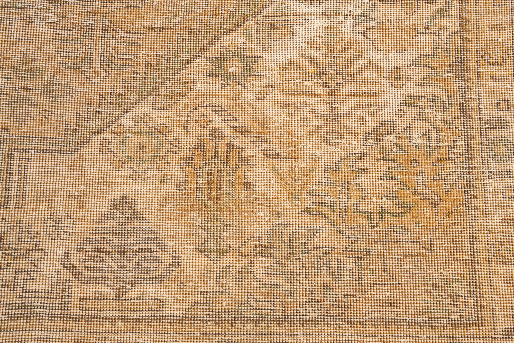 10' x 12' 2 Hand Knotted Ultra Vintage Persian Wool Rug