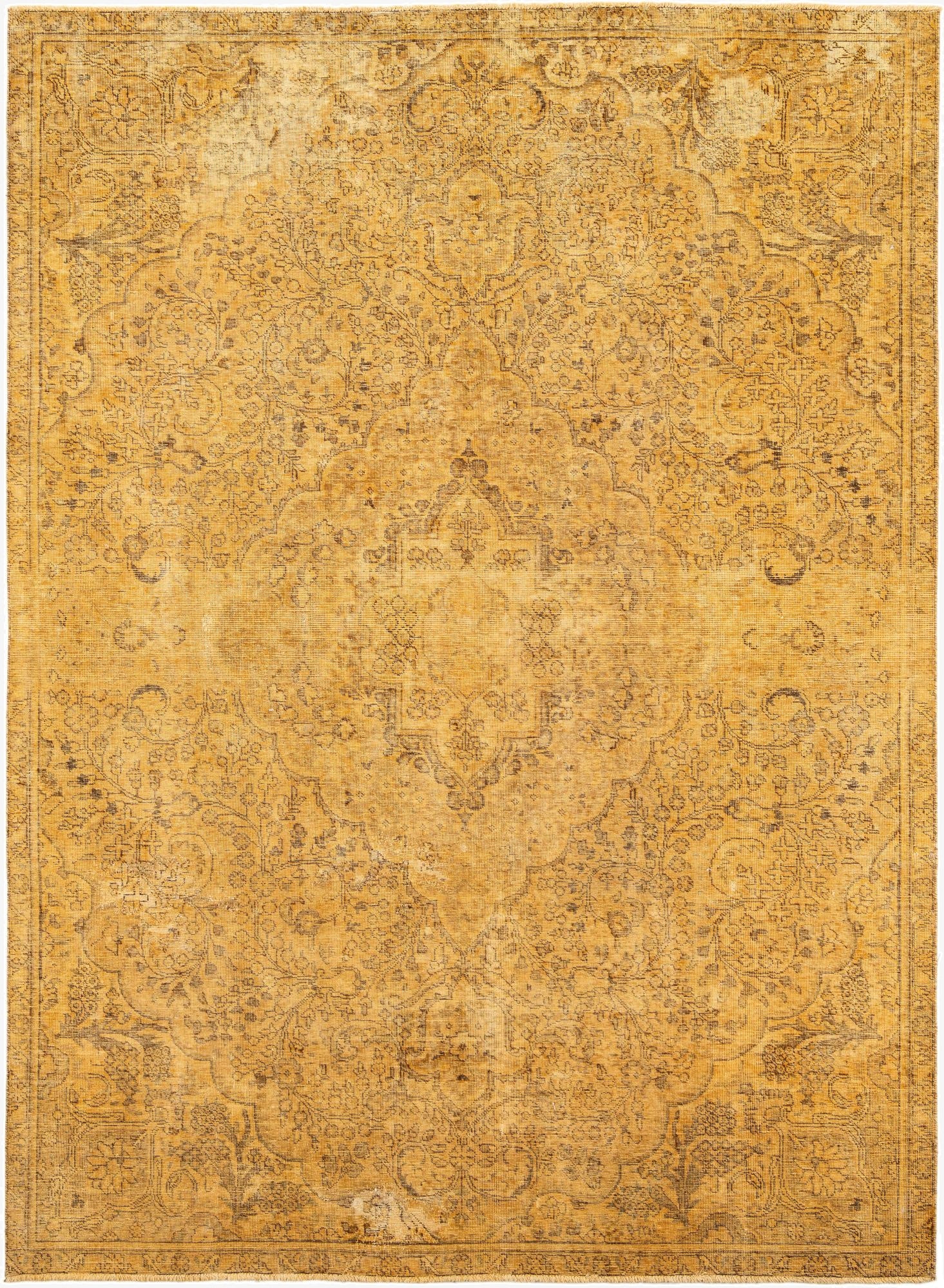 7' 8 x 10' 6  Hand Knotted Ultra Vintage Persian Wool Rug