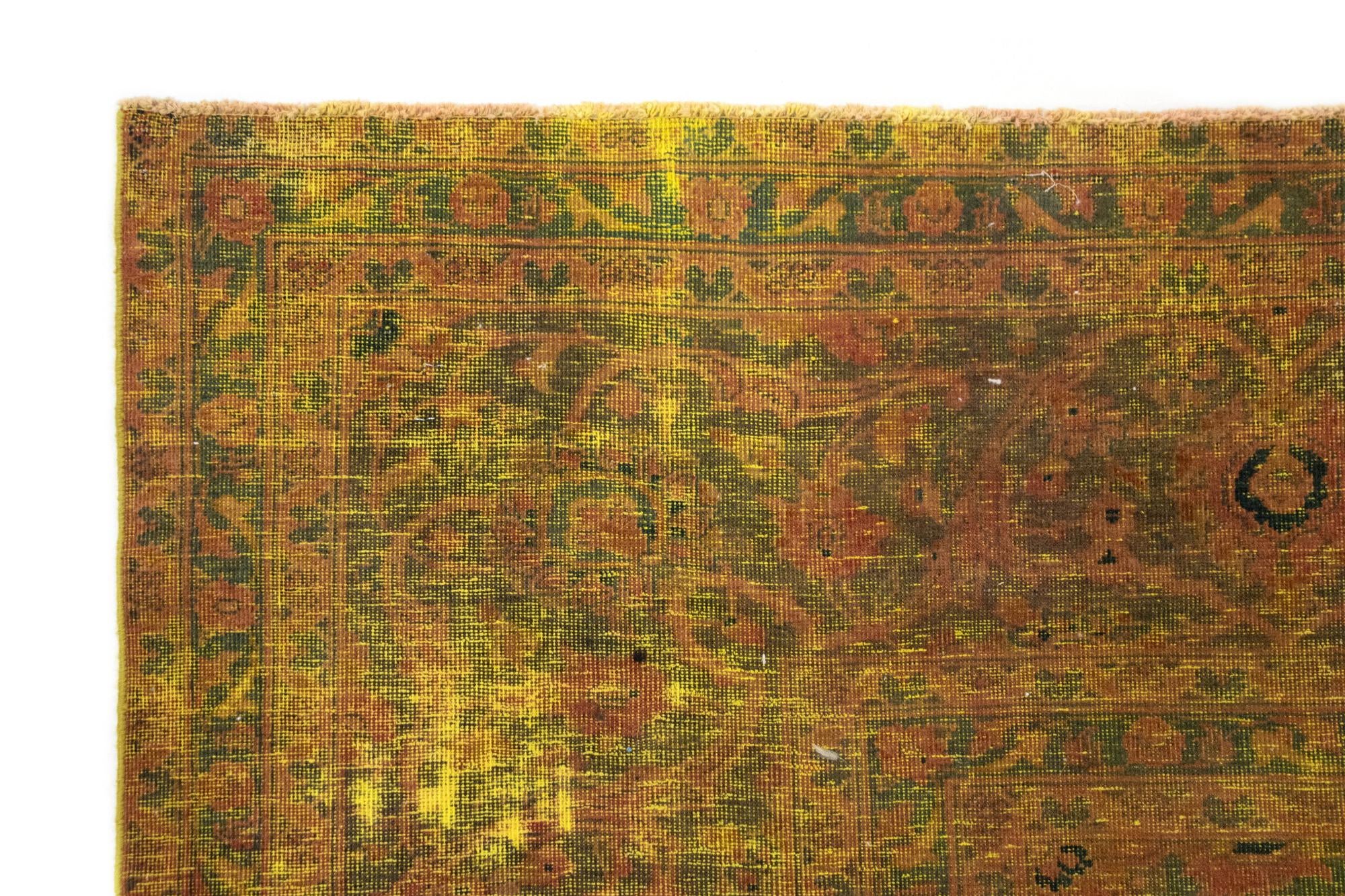 9' 9 x 13' 1 Hand Knotted Vintage Royal Persian Wool Rug