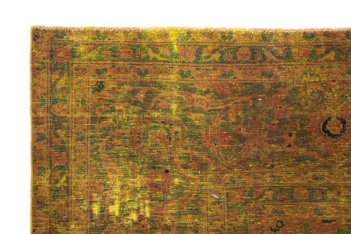 9' 9 x 13' 1 Hand Knotted Vintage Royal Persian Wool Rug
