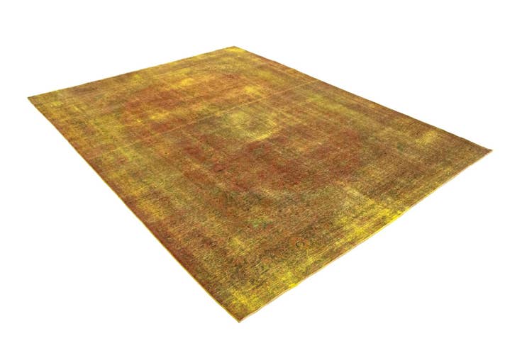 Detail image of 9' 9 x 13' 1 Hand Knotted Vintage Royal Persian Wool Rug