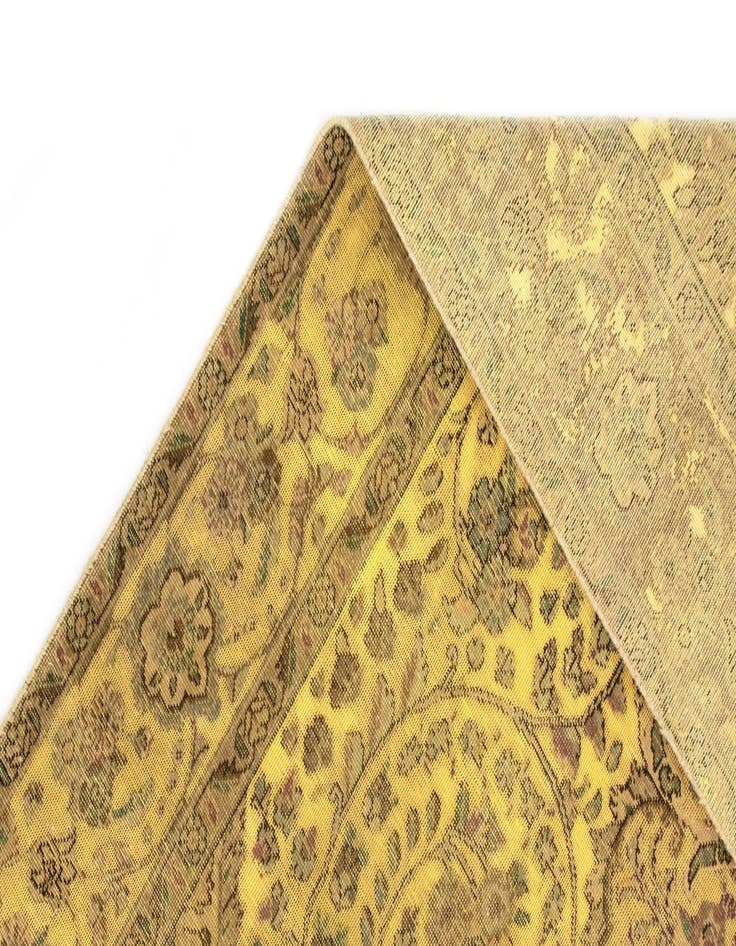 Detail image of 7' 9 x 11' 7  Hand Knotted Vintage Royal Persian Wool Rug