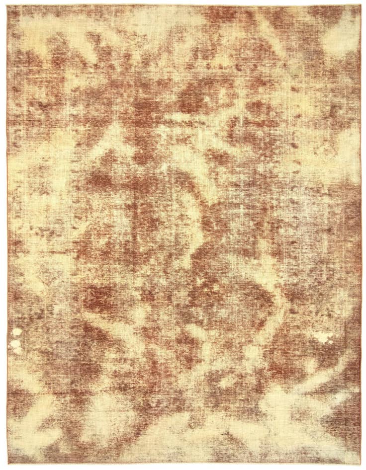 Detail image of 6' 6 x 9' 4 Hand Knotted Vintage Royal Persian Wool Rug
