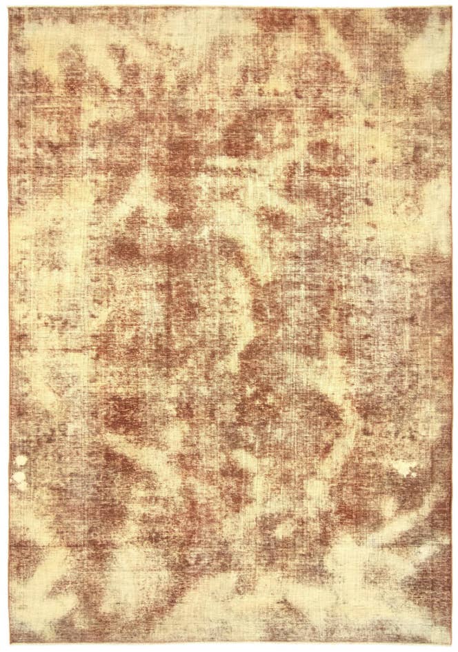 Detail image of 6' 6 x 9' 4 Hand Knotted Vintage Royal Persian Wool Rug