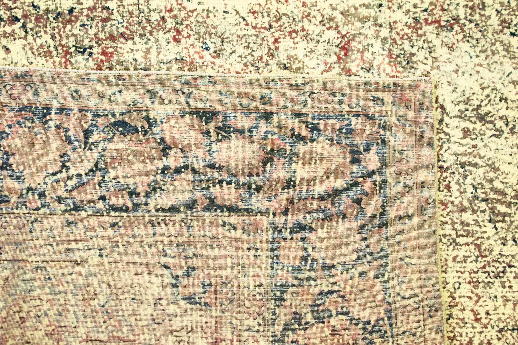 10' 4 x 14' 11 Hand Knotted Vintage Royal Persian Wool Rug