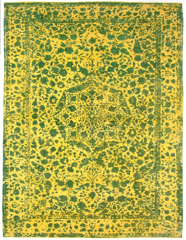 Detail image of 9' 8 x 16' 8 Hand Knotted Vintage Royal Persian Wool Rug