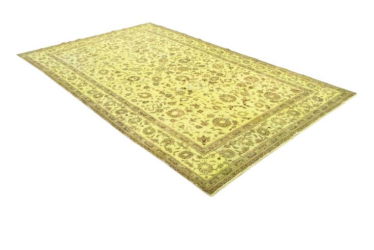 Detail image of 9' 6 x 15' 9 Hand Knotted Vintage Royal Persian Wool Rug