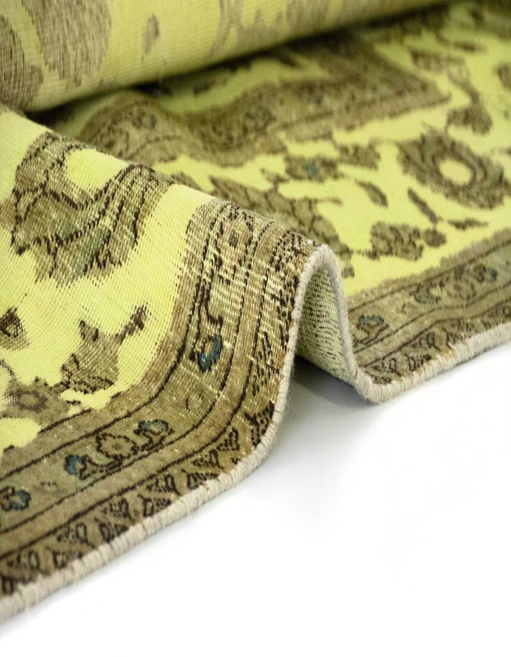 Detail image of 9' 6 x 15' 9  Hand Knotted Vintage Royal Persian Wool Rug