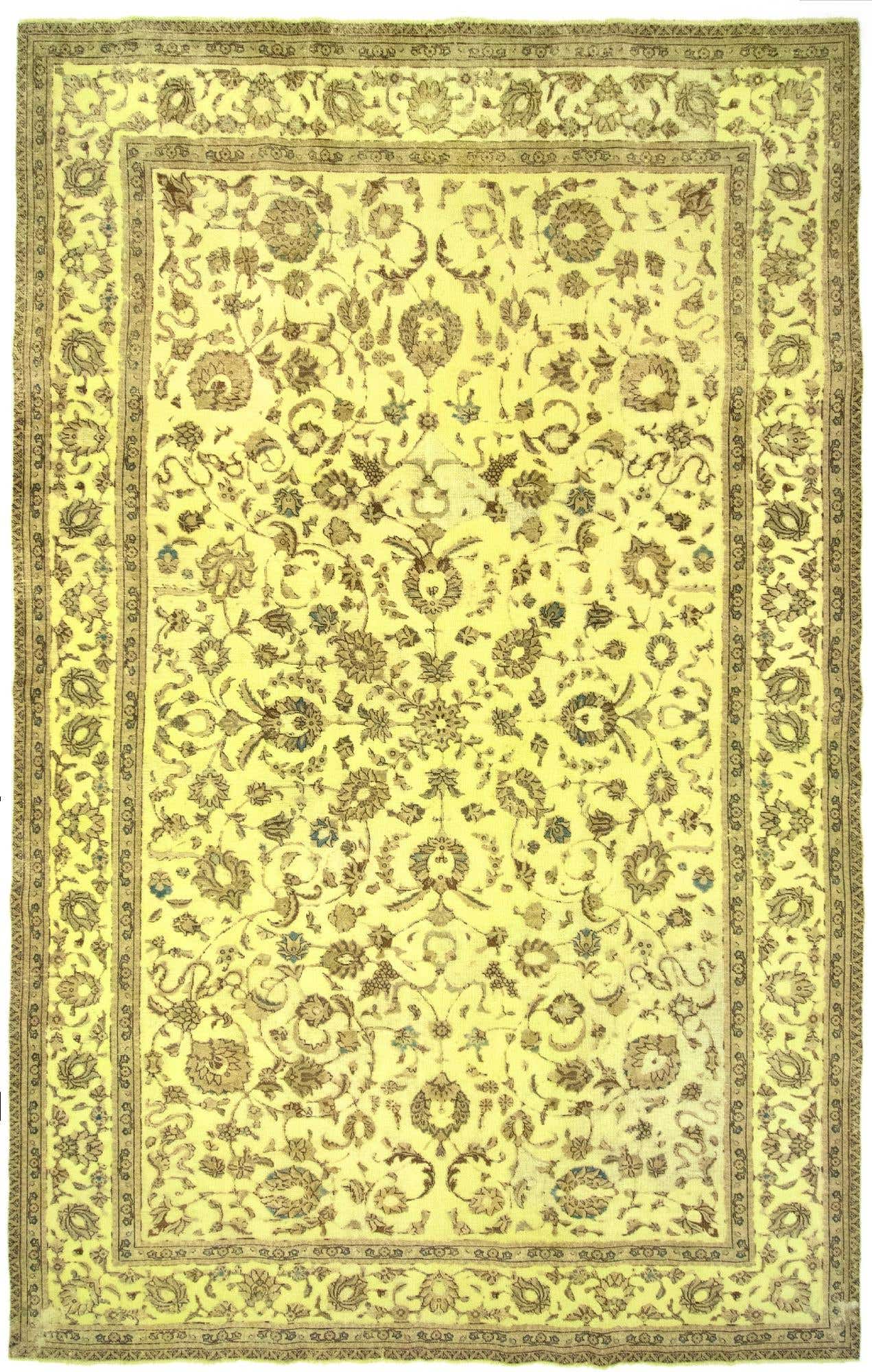 9' 6 x 15' 9 Hand Knotted Vintage Royal Persian Wool Rug