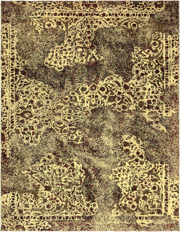 Detail image of 7' 1 x 10' 6 Vintage Royal Wool Rug