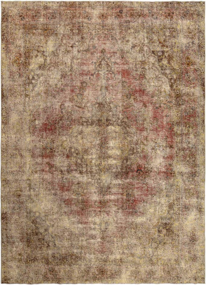 Detail image of 9' 1 x 12' 10 Vintage Royal Wool Rug
