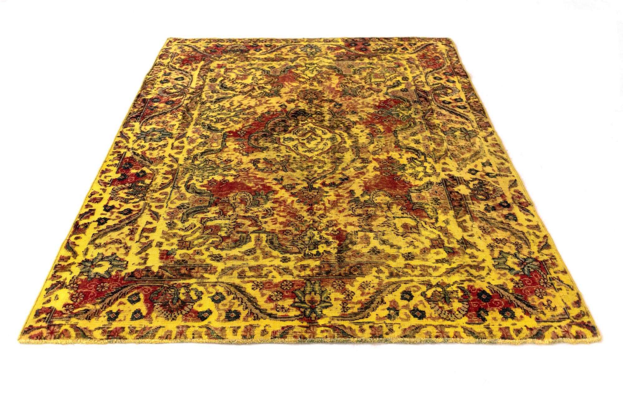 4' 6 x 6' 2 Vintage Royal Wool Rug