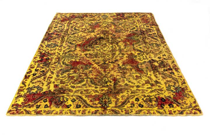 4' 6 x 6' 2 Vintage Royal Wool Rug
