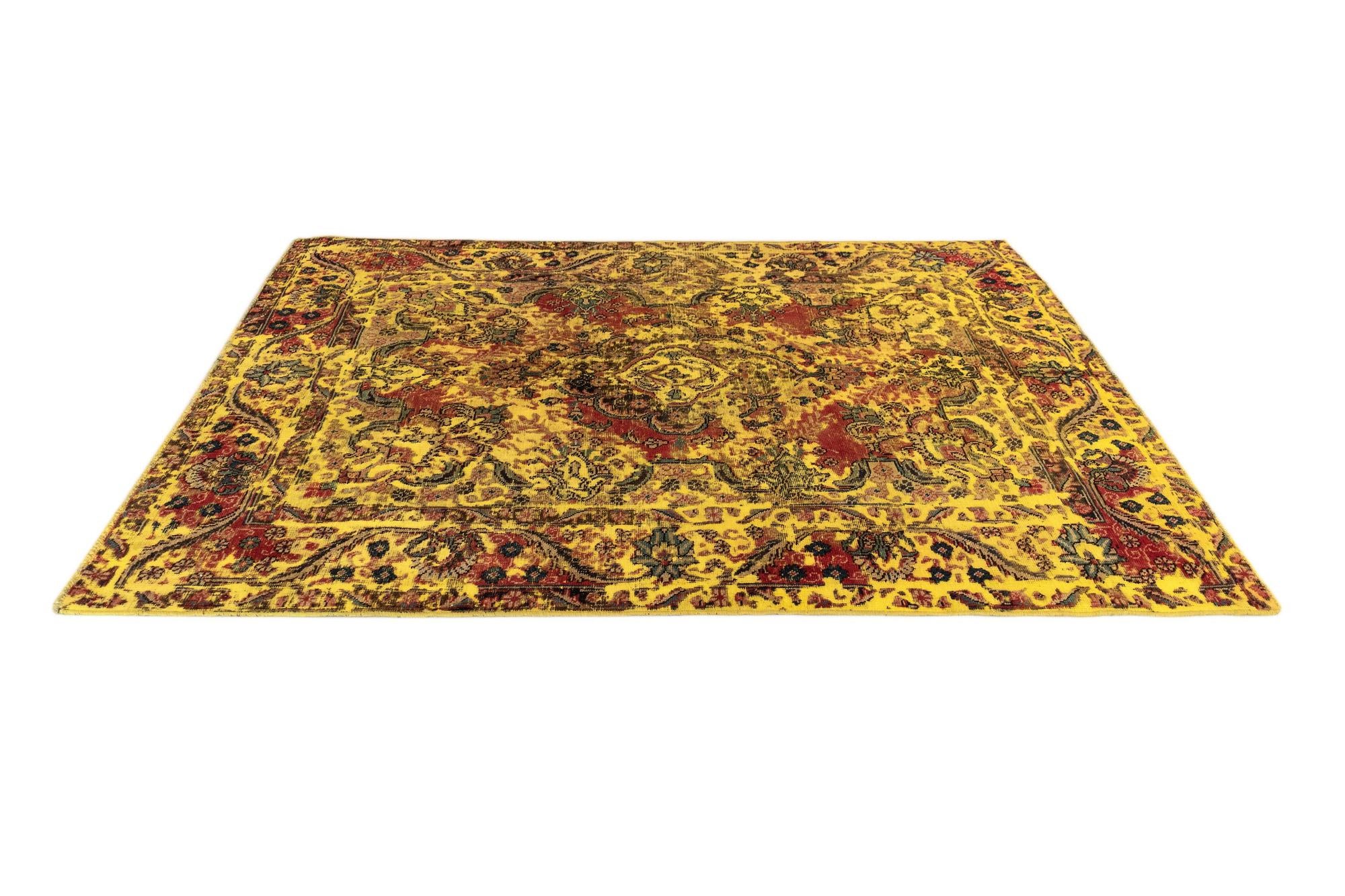 4' 6 x 6' 2 Vintage Royal Wool Rug