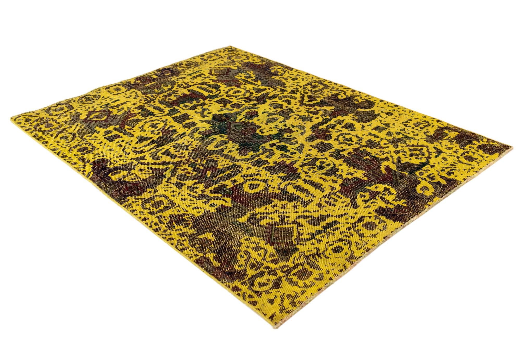4' 6 x 5' 9 Vintage Royal Wool Rug