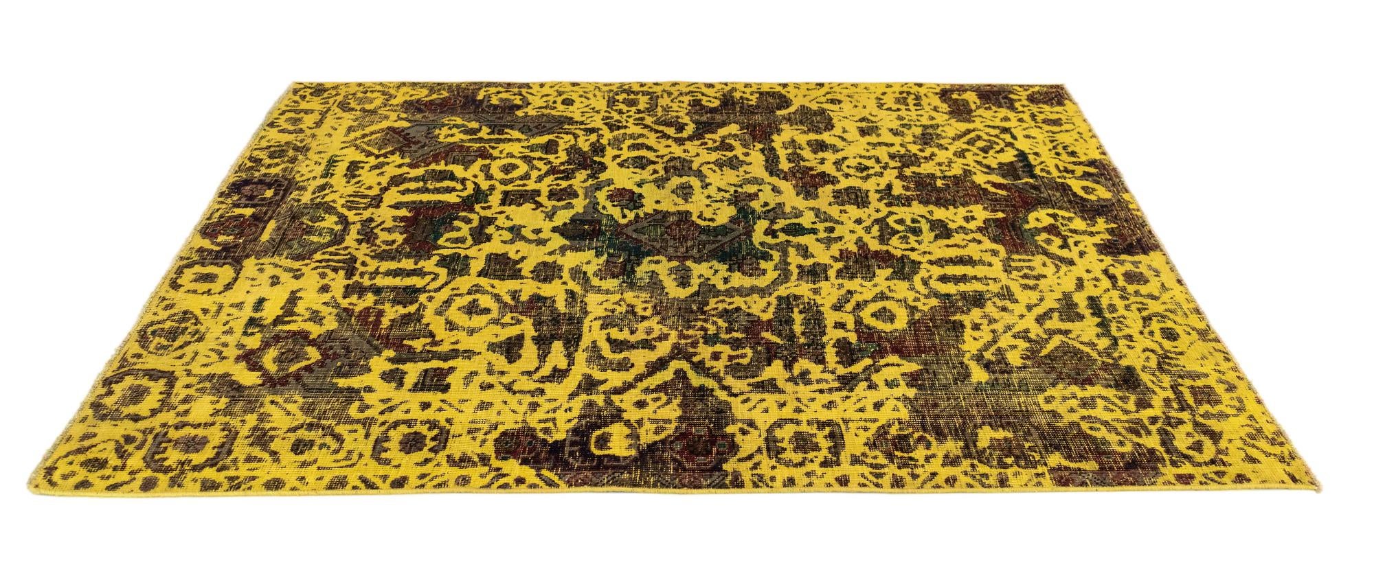 4' 6 x 5' 9 Vintage Royal Wool Rug