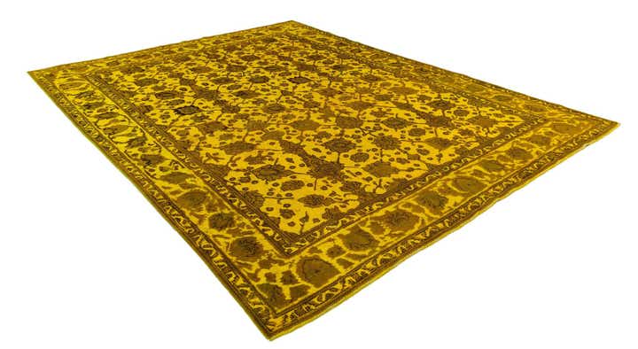 9' 11 x 12' 4 Vintage Royal Wool Rug