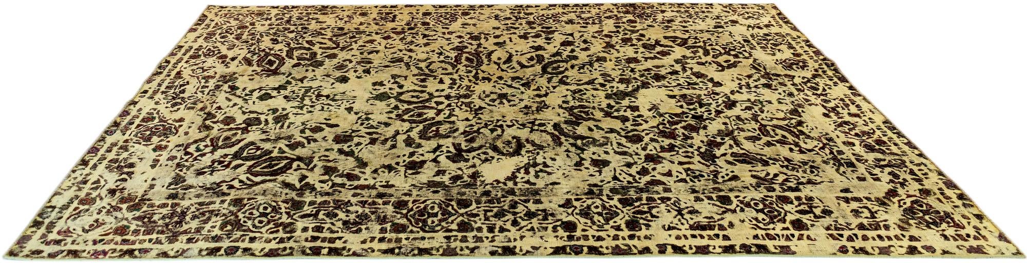 6' 4 x 9' 1 Vintage Royal Wool Rug