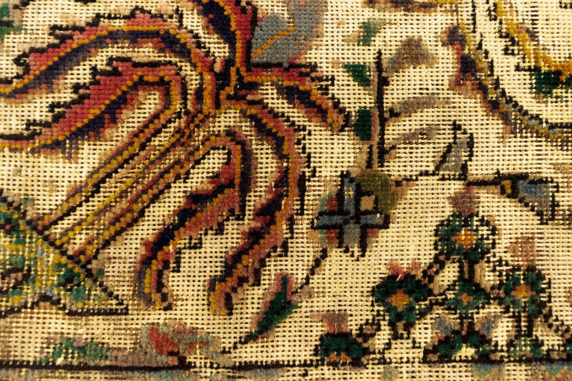 6' 4 x 9' 7 Vintage Royal Wool Rug