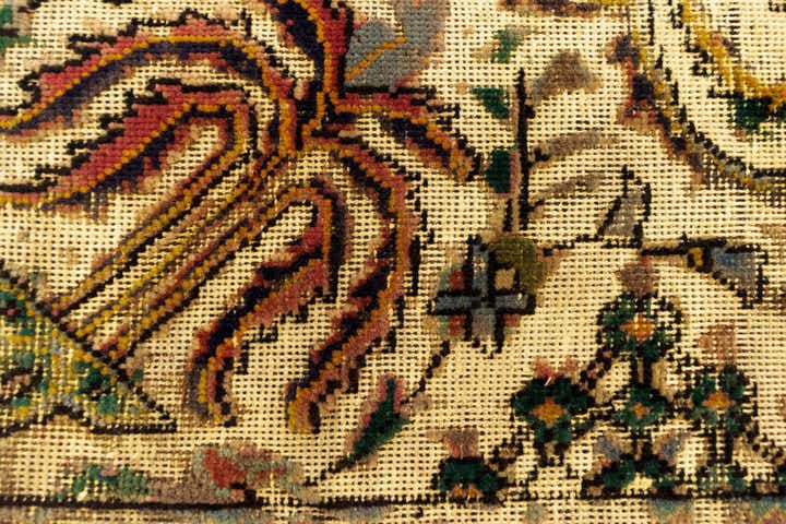 6' 4 x 9' 7 Vintage Royal Wool Rug