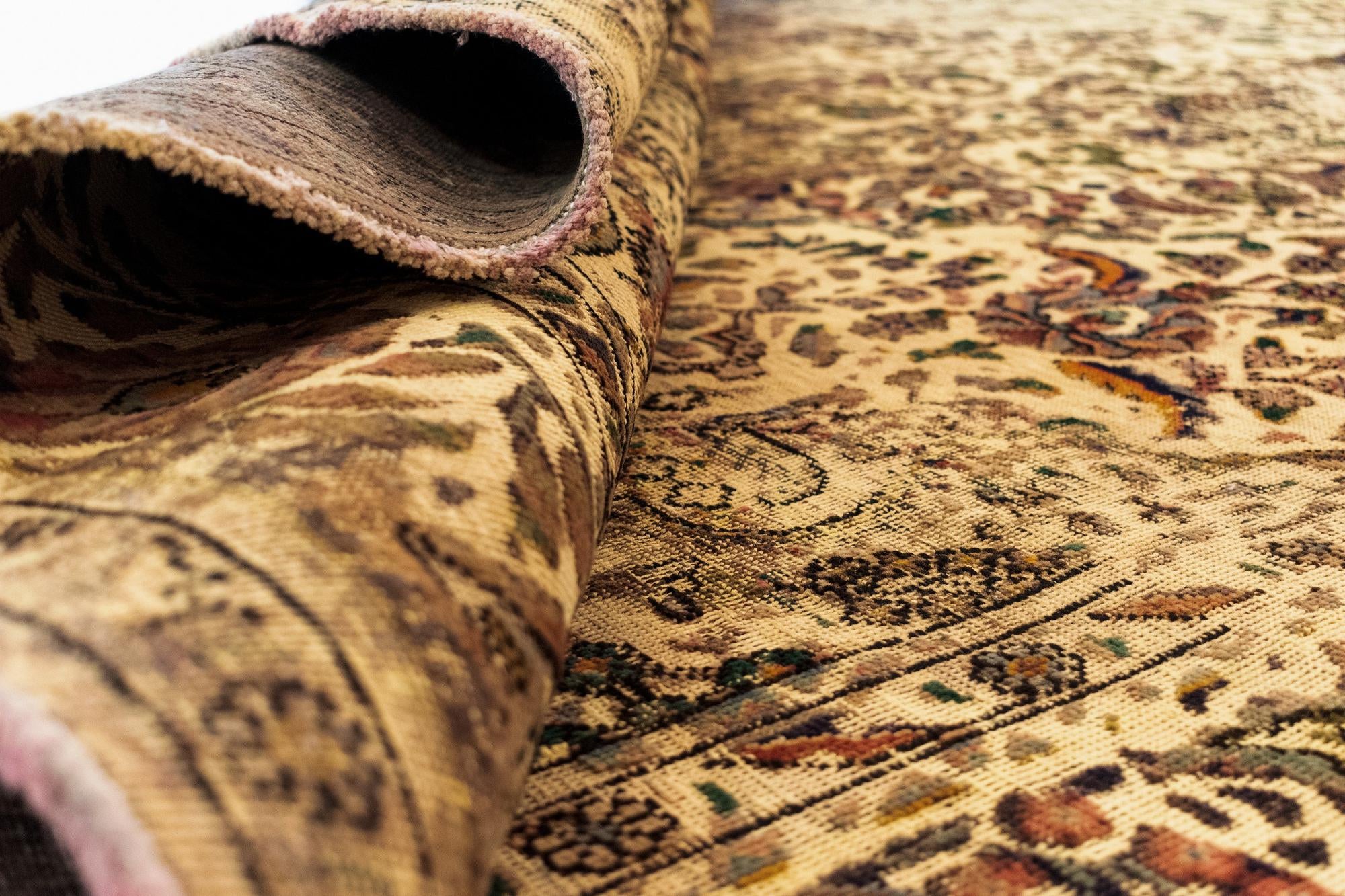 6' 4 x 9' 7 Vintage Royal Wool Rug